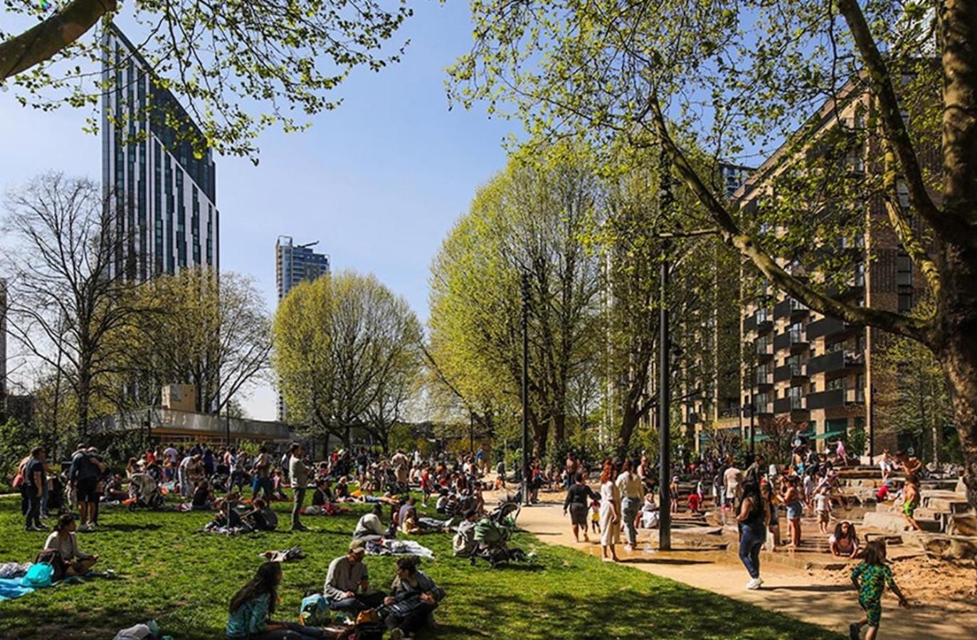 Stunning Apartment, Sleeps 4, Central London, 1 Bedroom, Zone 1, Kennington - Open For Business Stays, Long Stays And Families Relocating Luaran gambar